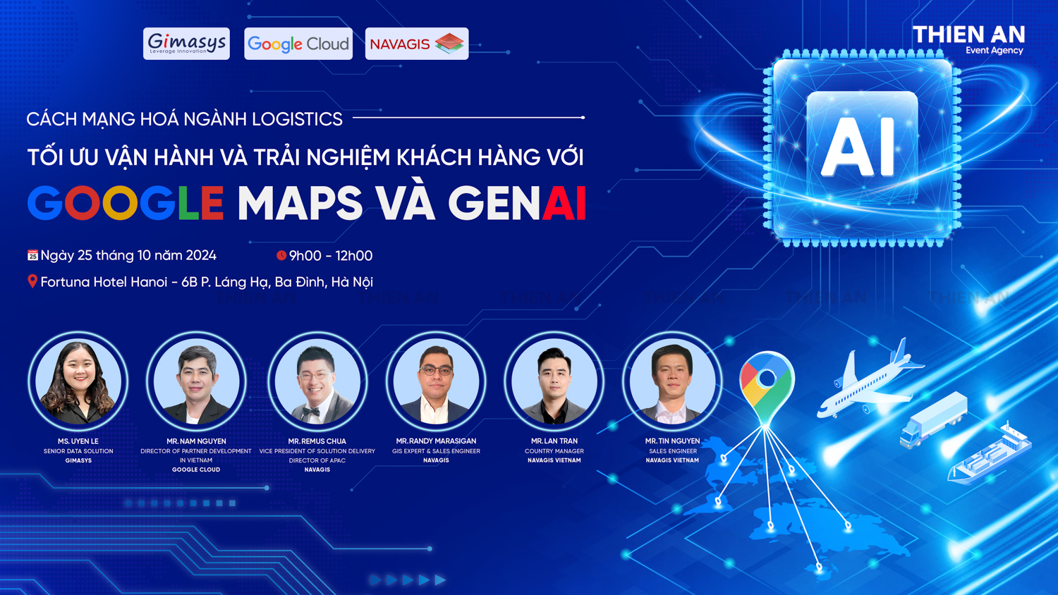 GOOGLE MAPS & GENAI - CÁCH MẠNG HÓA NGÀNH LOGISTICS