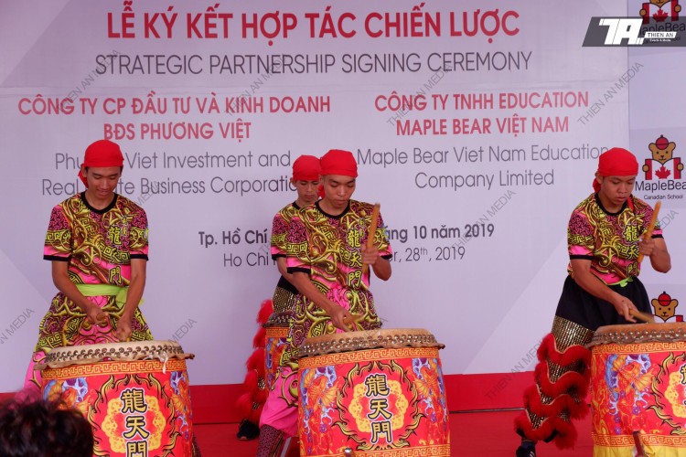 Lễ Ký Kết Hợp Tác Chiến Lược BĐS Phương Việt - Maple Bear VN