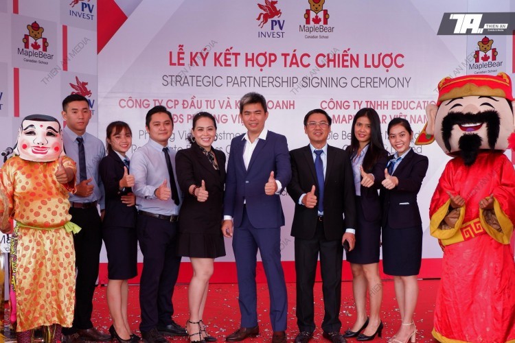 Lễ Ký Kết Hợp Tác Chiến Lược BĐS Phương Việt - Maple Bear VN