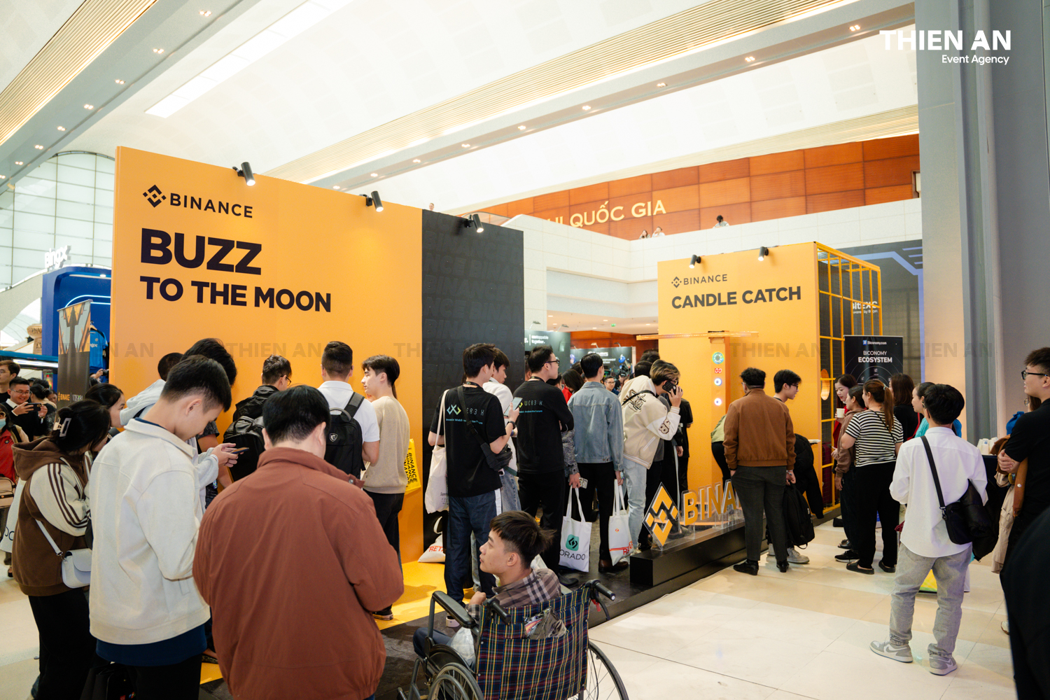 Booth Binance at VTIS 2024