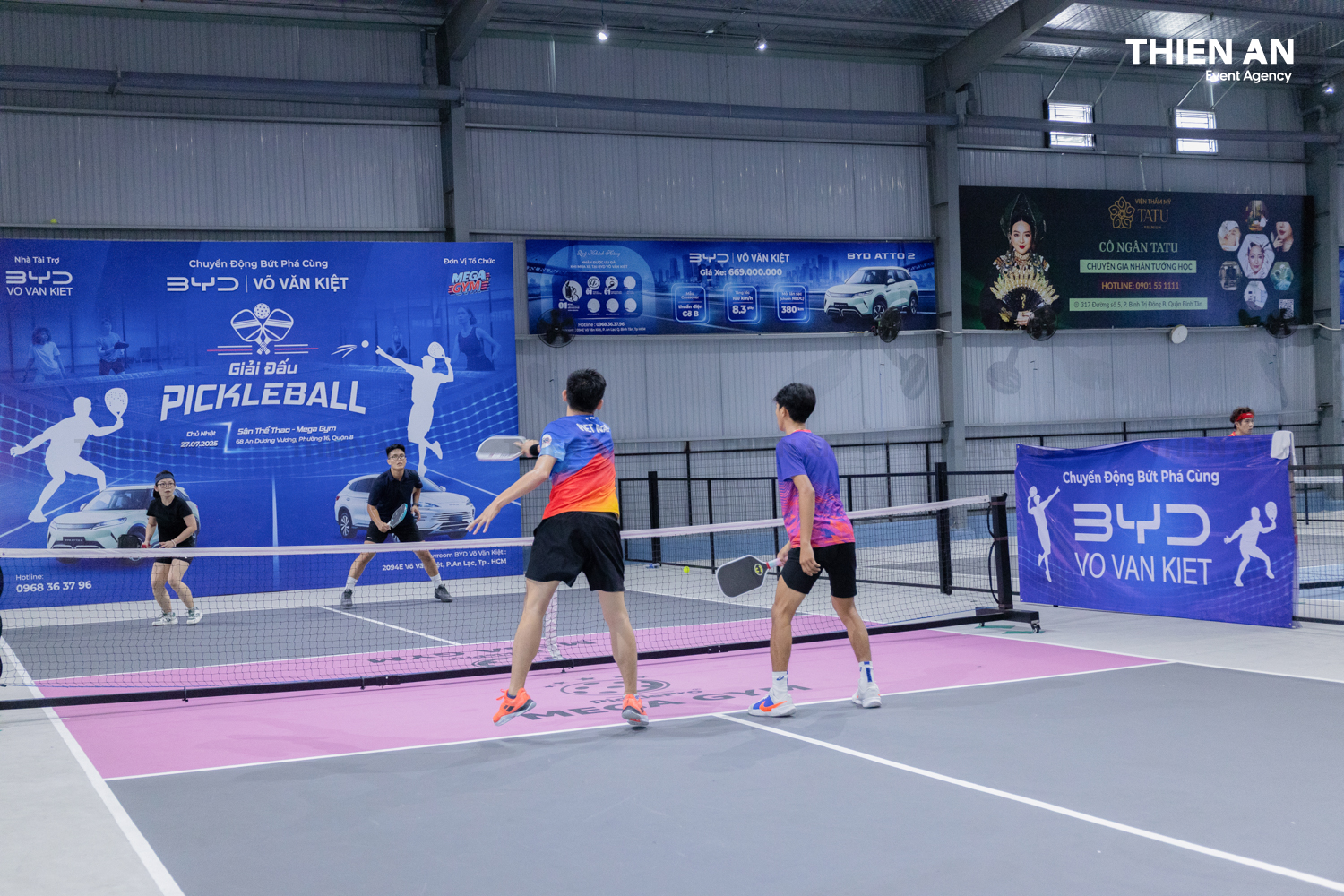 BYD VÕ VĂN KIỆT - PICKLEBALL MEGA GYM