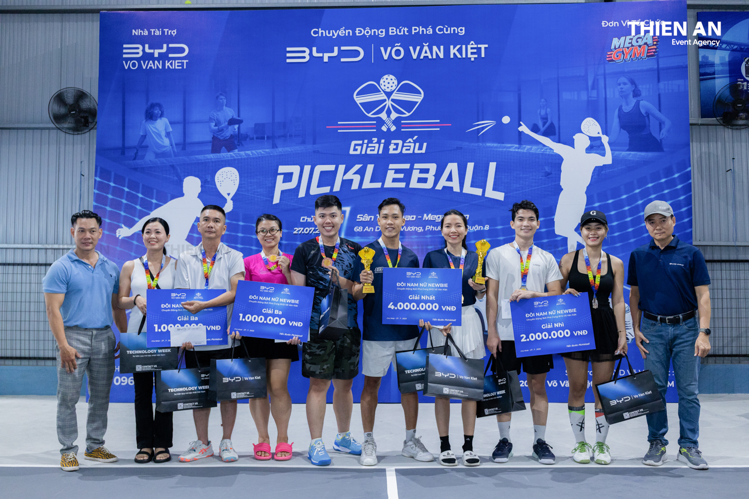 BYD VÕ VĂN KIỆT - PICKLEBALL MEGA GYM
