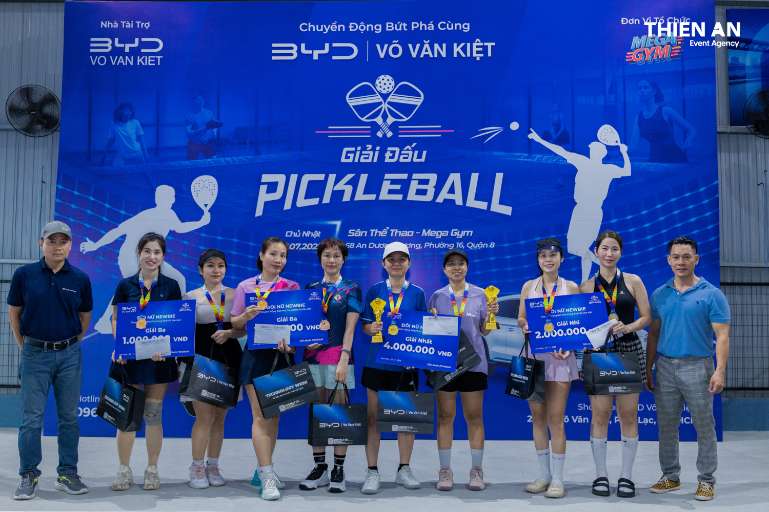 BYD VÕ VĂN KIỆT - PICKLEBALL MEGA GYM