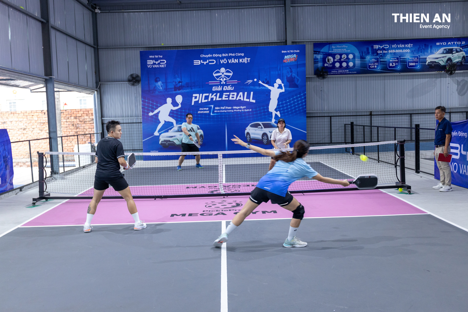 BYD VÕ VĂN KIỆT - PICKLEBALL MEGA GYM