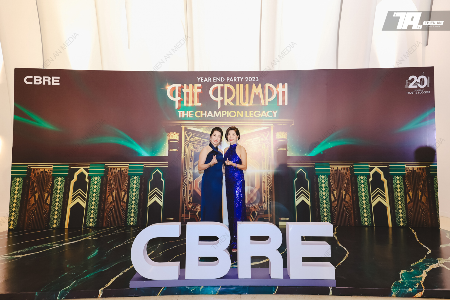 YEAR END PARTY CBRE VIET NAM THE TRIUMPH - THE CHAMPION LEGACY