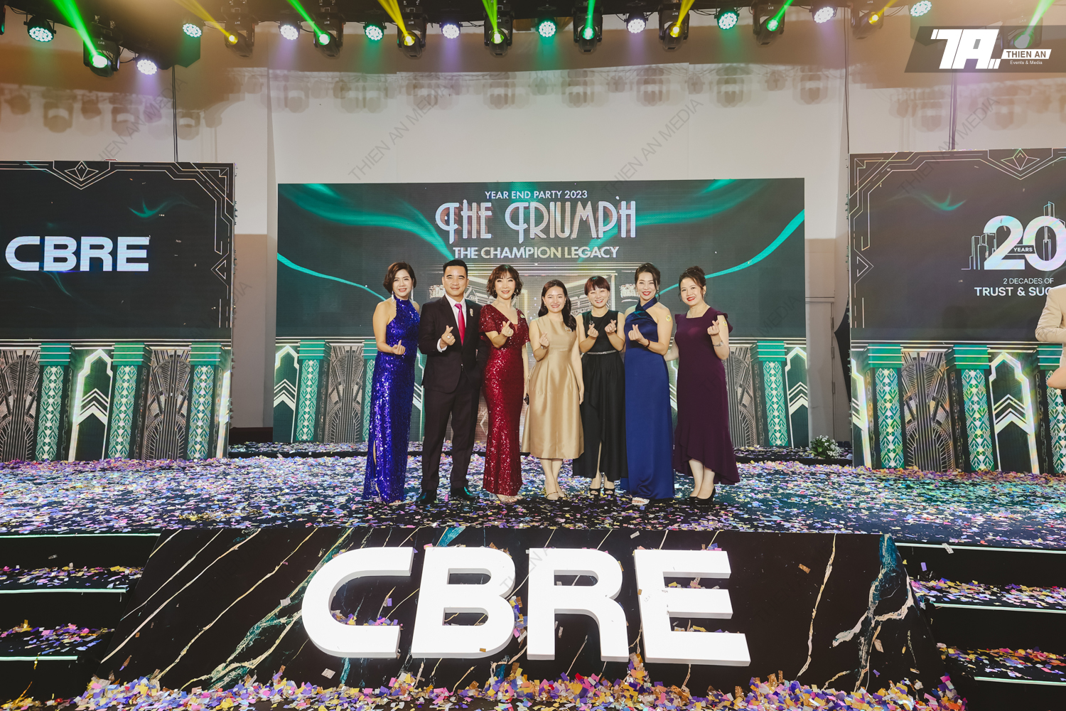 YEAR END PARTY CBRE VIET NAM THE TRIUMPH - THE CHAMPION LEGACY