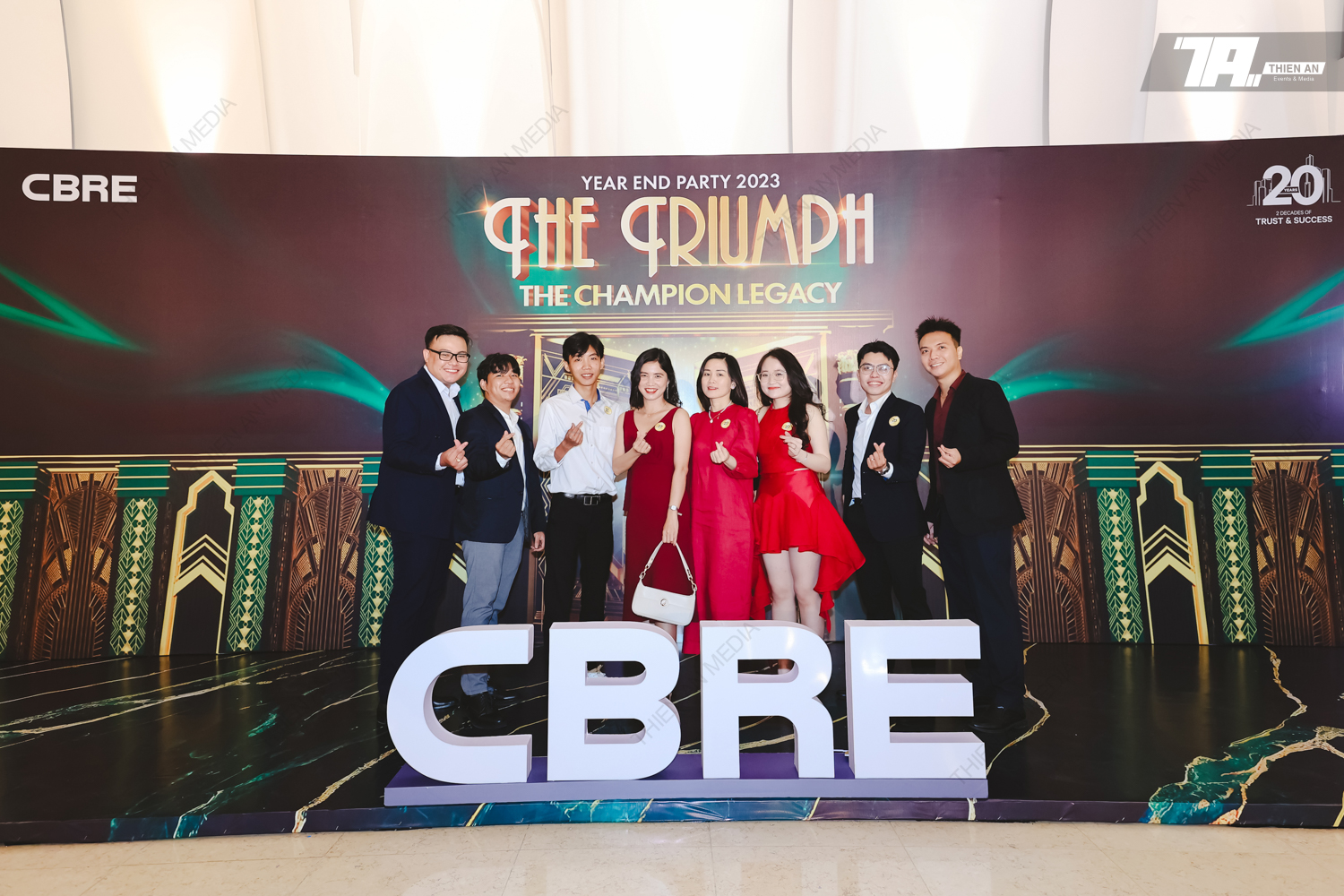 YEAR END PARTY CBRE VIET NAM THE TRIUMPH - THE CHAMPION LEGACY